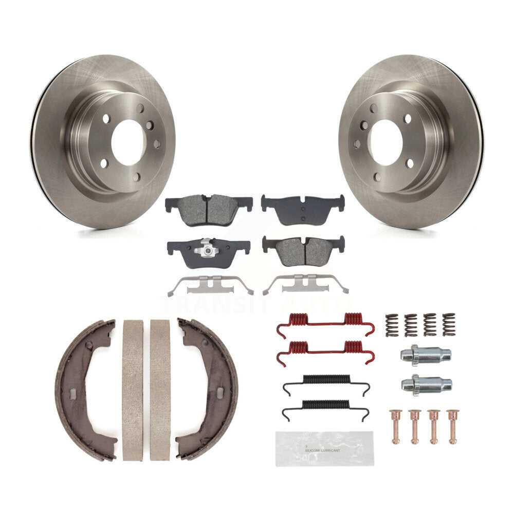 Transit Auto K8S-104684 Disc Brake Kit for 2013-2021 BMW 230i, BMW 230i xDrive, BMW 320i & more - Rear product image