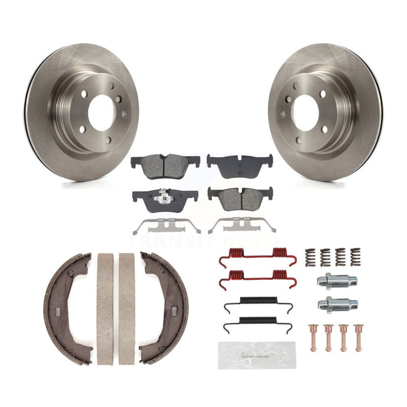 Transit Auto K8S-104684 Disc Brake Kit for 2013-2021 BMW 230i, BMW 230i xDrive, BMW 320i & more - Rear product image
