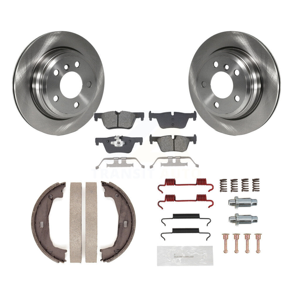 Transit Auto K8S-104691 Disc Brake Kit for 2013-2016 BMW 328i, BMW 428i, BMW 428i Gran Coupe & more - Rear product image