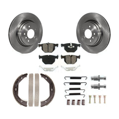 Transit Auto K8S-104693 Disc Brake Kit for 2006-2013 BMW 335i, BMW 335i xDrive, BMW 335is & more - Rear product image