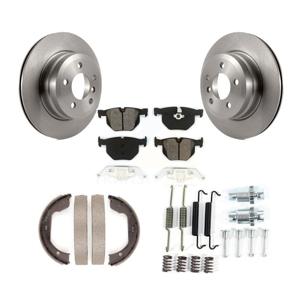 Transit Auto K8S-104696 Disc Brake Kit for 2007-2019 BMW X5, BMW X6 - Rear product image