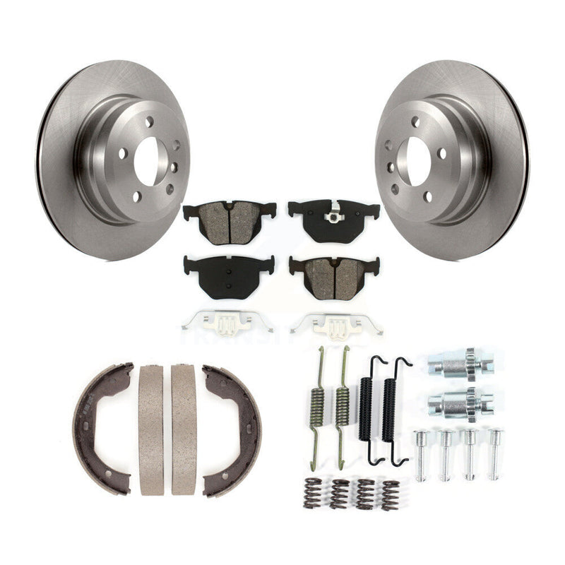 Transit Auto K8S-104696 Disc Brake Kit for 2007-2019 BMW X5, BMW X6 - Rear product image