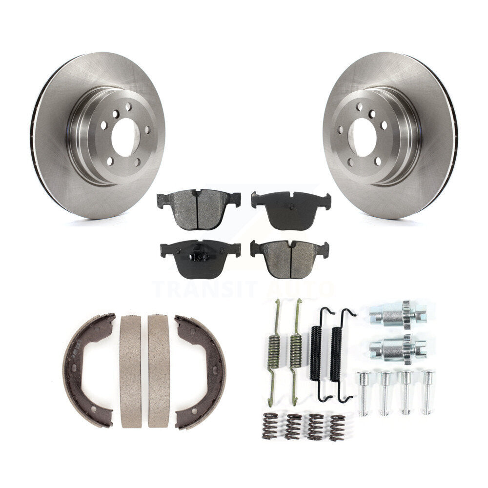 Transit Auto K8S-104697 Disc Brake Kit for 2007-2019 BMW X5, BMW X6 - Rear product image