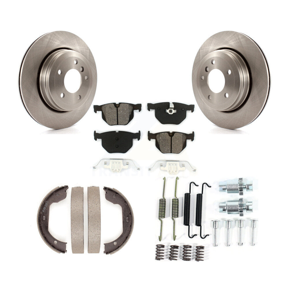 Transit Auto K8S-104699 Disc Brake Kit for 2004-2009 BMW 528i, BMW 525i, BMW 530i - Rear product image