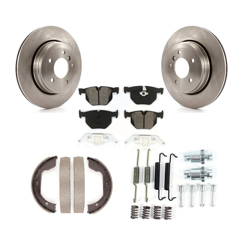 Transit Auto K8S-104699 Disc Brake Kit for 2004-2009 BMW 528i, BMW 525i, BMW 530i - Rear product image