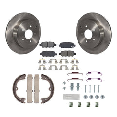 Transit Auto K8S-104709 Disc Brake Kit for 2003-2016 INFINITI Q70, INFINITI Q70L, INFINITI QX70 & more - Rear product image