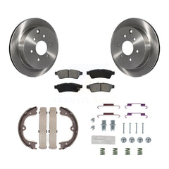 Transit Auto K8S-104711 Disc Brake Kit for 2005-2023 Nissan Xterra, Nissan Frontier - Rear product image