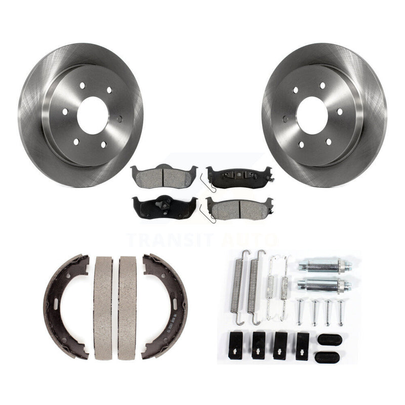 Transit Auto K8S-104714 Disc Brake Kit for 2004-2014 Nissan Armada, INFINITI QX56, Nissan TITAN - Rear product image
