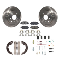 Transit Auto K8S-104719 Disc Brake Kit for 2008-2022 Nissan LEAF, Nissan Juke, Nissan Rogue Select & more - Rear product image