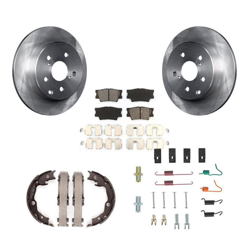 Transit Auto K8S-104720 Disc Brake Kit for 2006-2018 Lexus HS250h, Toyota RAV4 - Rear product image