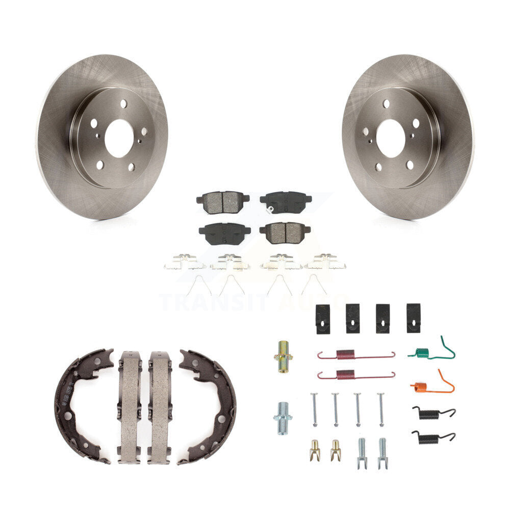 Transit Auto K8S-104722 Disc Brake Kit for 2009-2012 Toyota Matrix, Pontiac Vibe - Rear product image