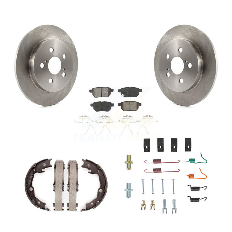 Transit Auto K8S-104723 Disc Brake Kit for 2009-2012 Pontiac Vibe, Toyota Matrix - Rear product image