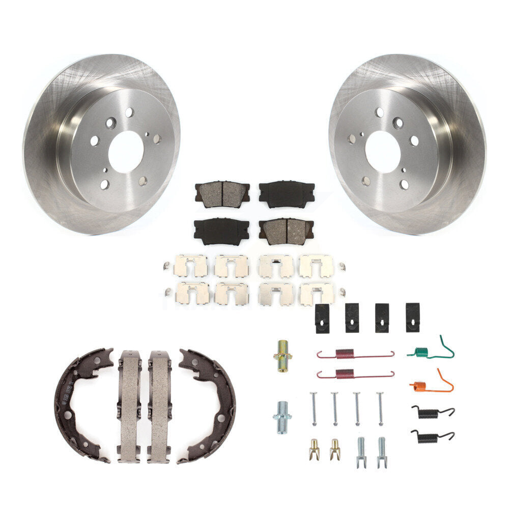 Transit Auto K8S-104724 Disc Brake Kit for 2018-2023 Toyota Camry - Rear product image