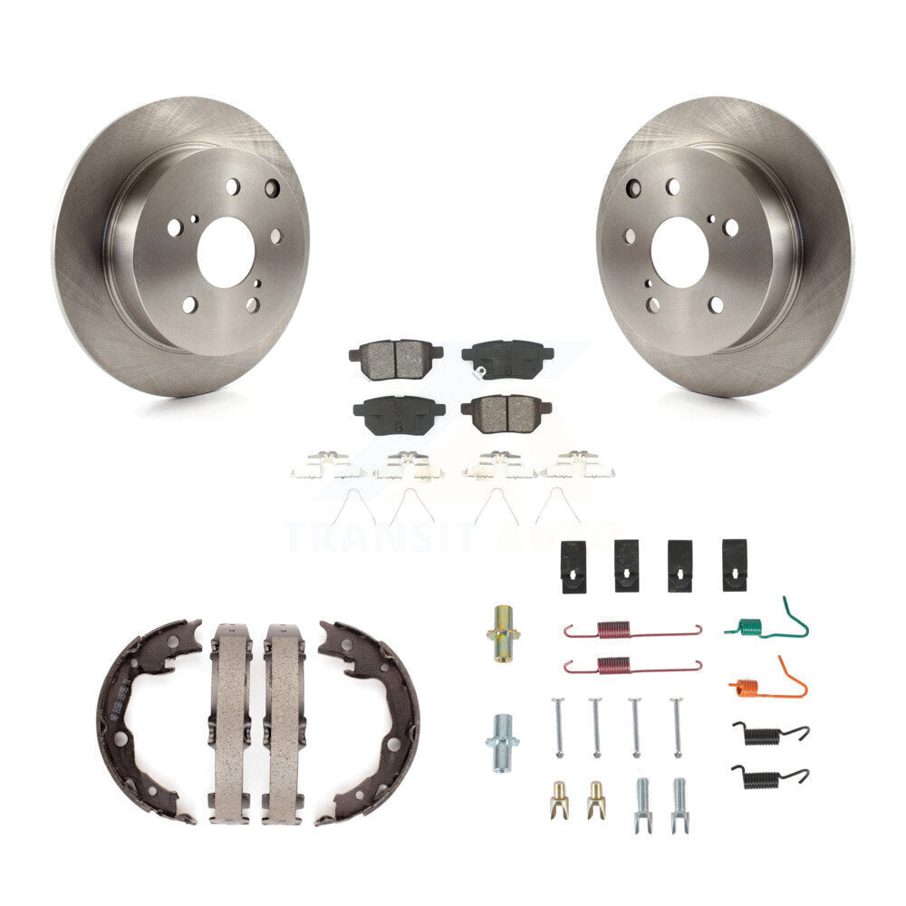 Transit Auto K8S-104725 Disc Brake Kit for 2010 Toyota Matrix - Rear product image