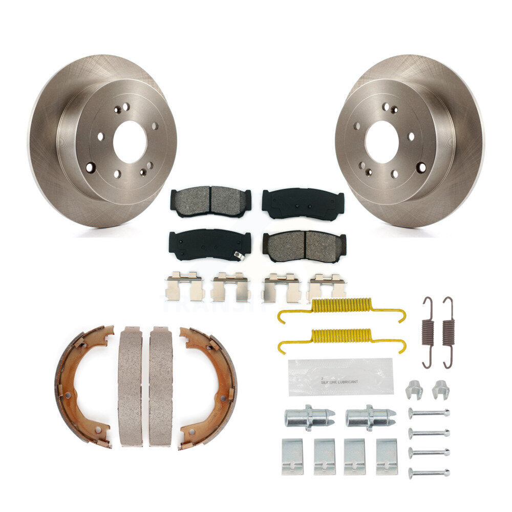 Transit Auto K8S-104726 Disc Brake Kit for 2007-2009 Hyundai Santa Fe - Rear product image