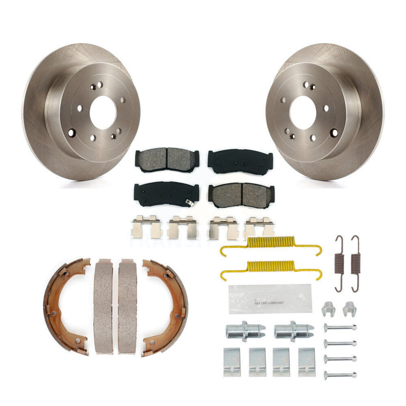 Transit Auto K8S-104726 Disc Brake Kit for 2007-2009 Hyundai Santa Fe - Rear product image