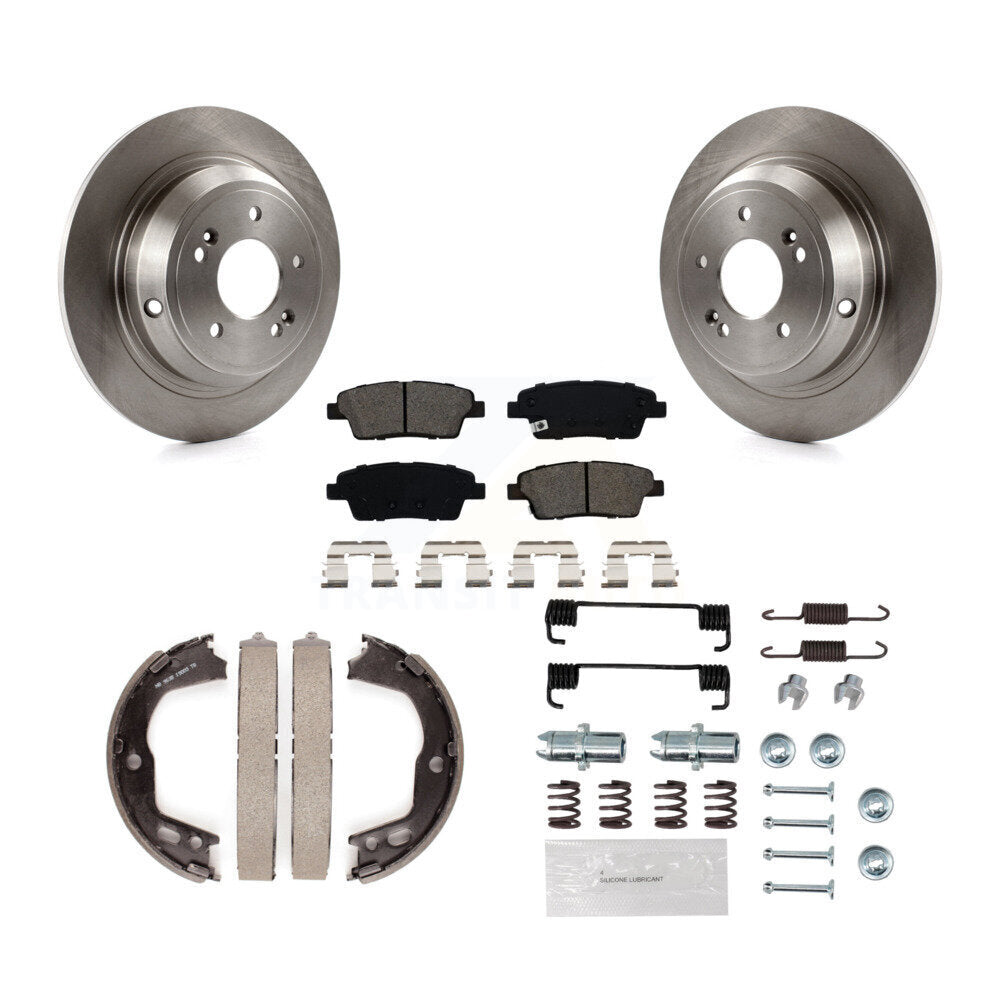 Transit Auto K8S-104728 Disc Brake Kit for 2010-2014 Hyundai Genesis - Rear product image