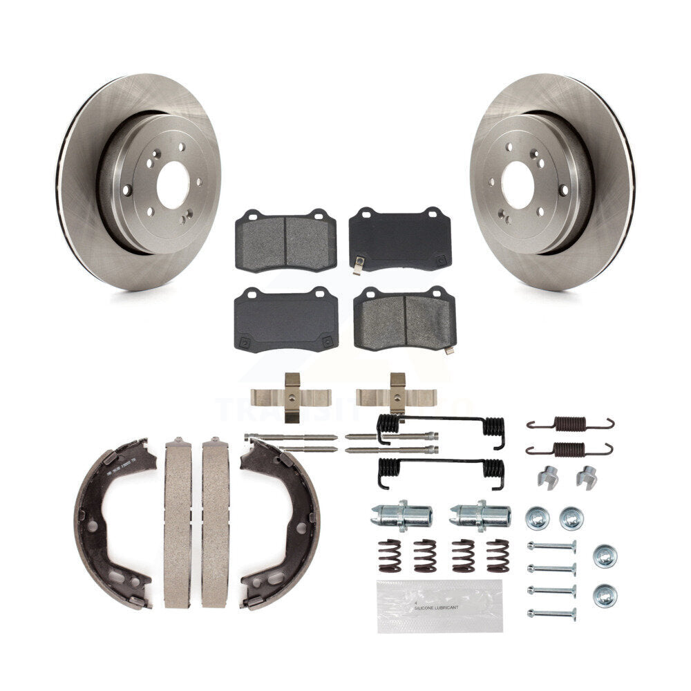 Transit Auto K8S-104729 Disc Brake Kit for 2010-2016 Hyundai Genesis Coupe - Rear product image