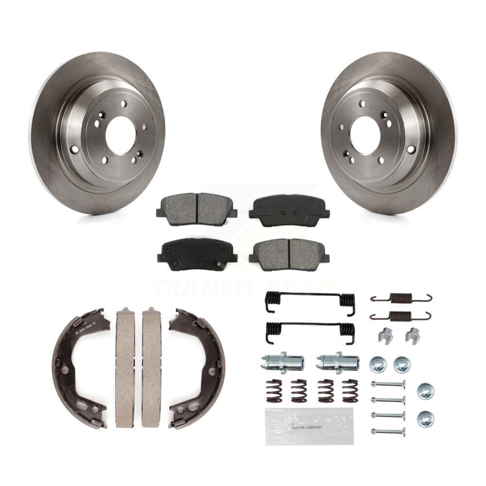 Transit Auto K8S-104731 Disc Brake Kit for 2009-2010 Hyundai Genesis - Rear product image