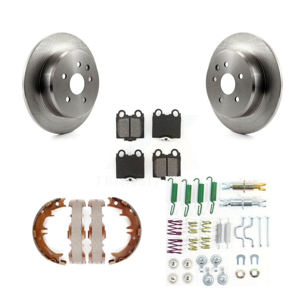 Transit Auto K8S-104734 Disc Brake Kit for 1998-2010 Lexus SC430, Lexus GS430, Lexus IS300 & more - Rear product image