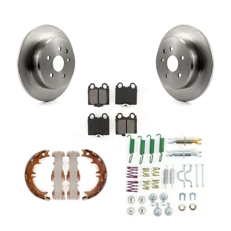 Transit Auto K8S-104734 Disc Brake Kit for 1998-2010 Lexus SC430, Lexus GS430, Lexus IS300 & more - Rear product image