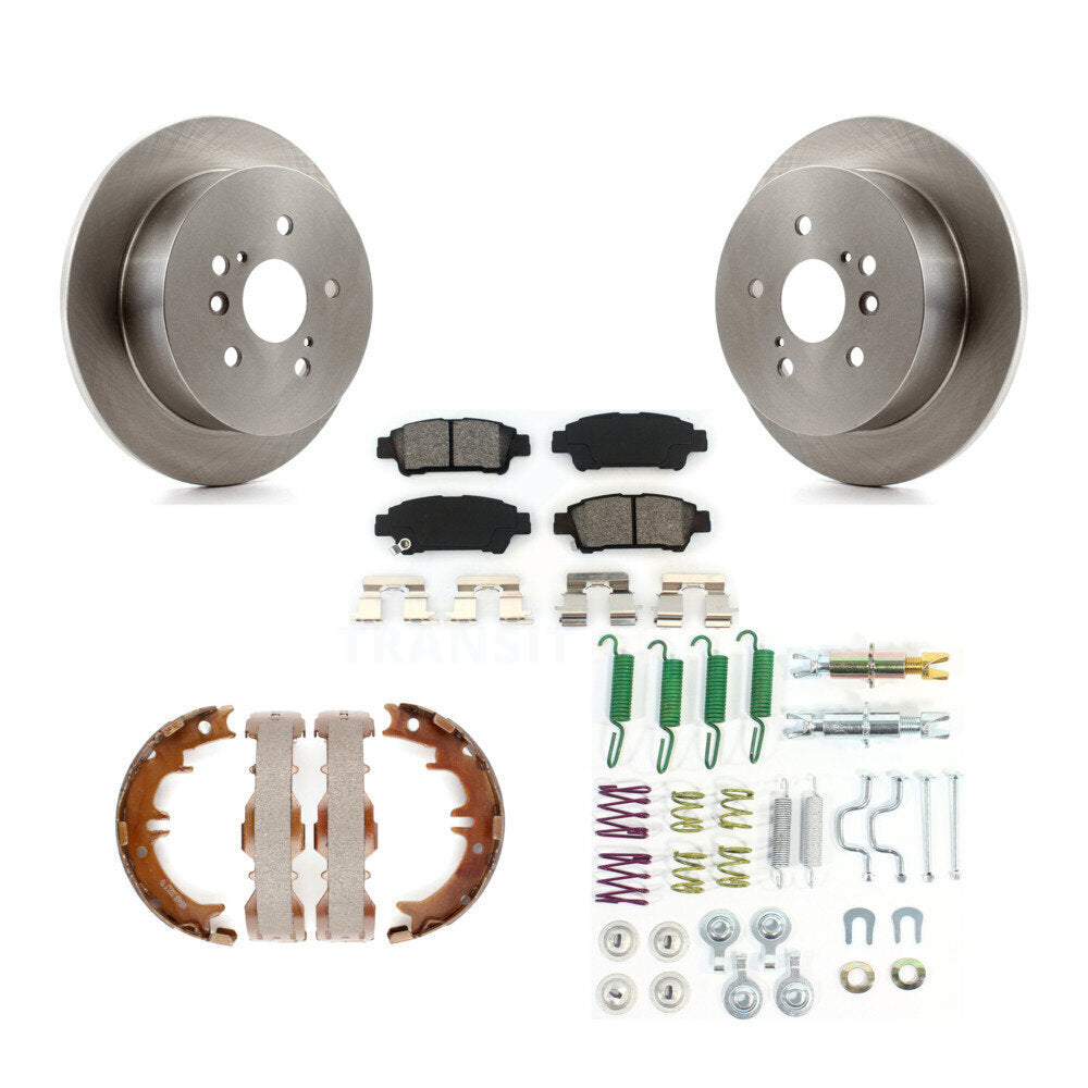 Transit Auto K8S-104735 Disc Brake Kit for 2004-2010 Toyota Sienna - Rear product image