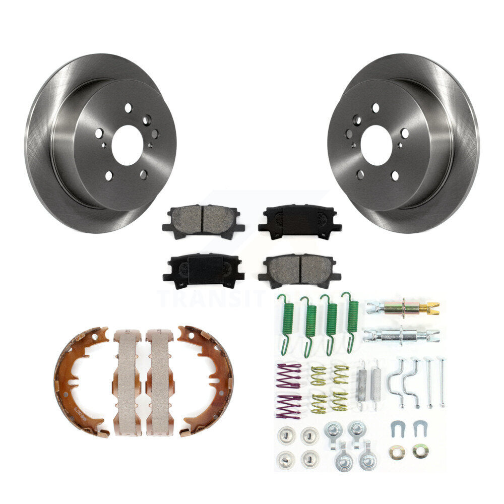 Transit Auto K8S-104736 Disc Brake Kit for 2004-2009 Lexus RX350, Lexus RX400h, Lexus RX330 & more - Rear product image