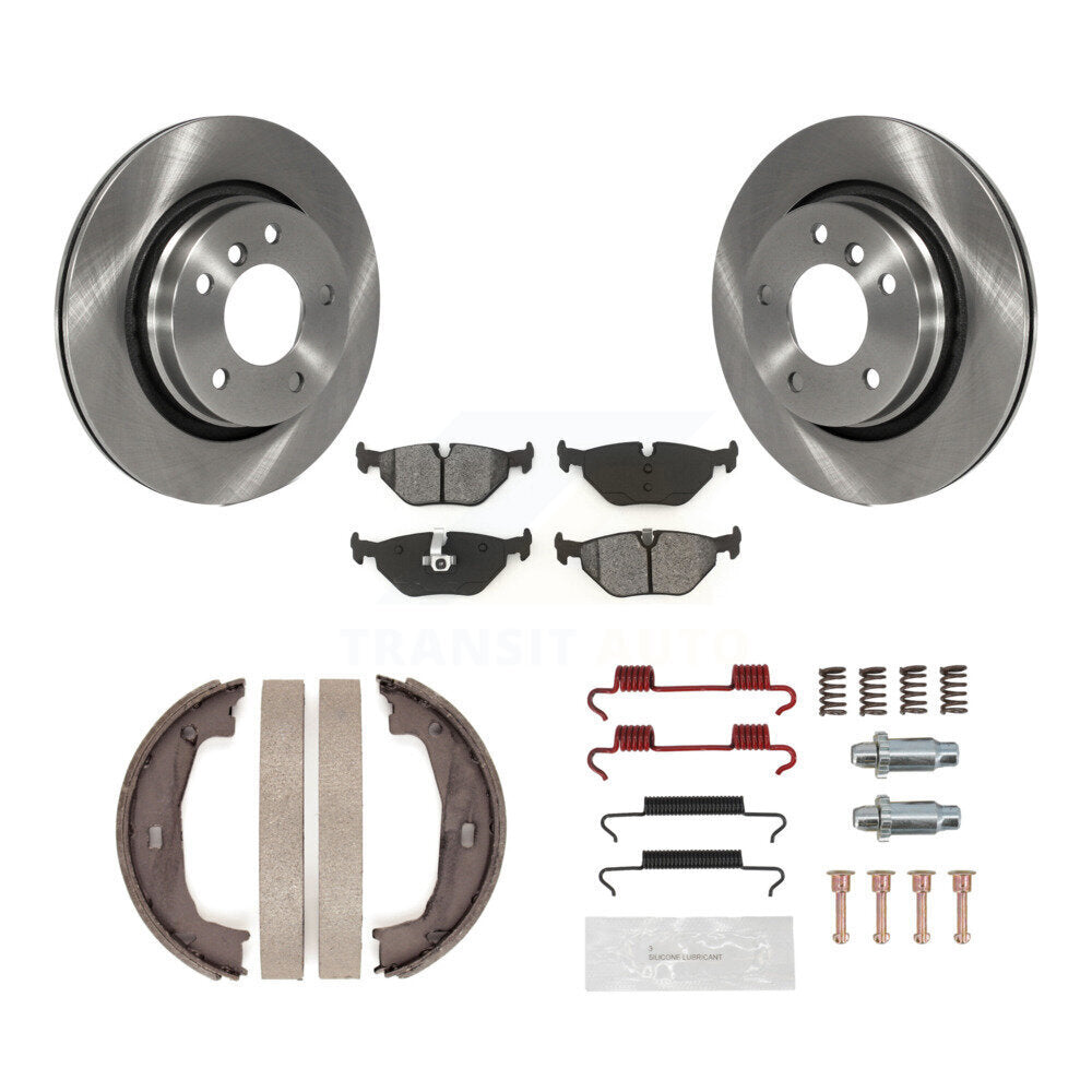 Transit Auto K8S-104739 Disc Brake Kit for 2000-2006 BMW 325Ci, BMW 325i, BMW 328i - Rear product image