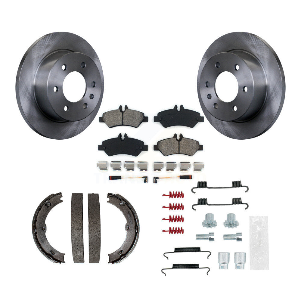 Transit Auto K8S-104740 Disc Brake Kit for 2007-2018 Mercedes-Benz Sprinter 2500, Dodge Sprinter 2500, Dodge Sprinter 3500 & more - Rear product image