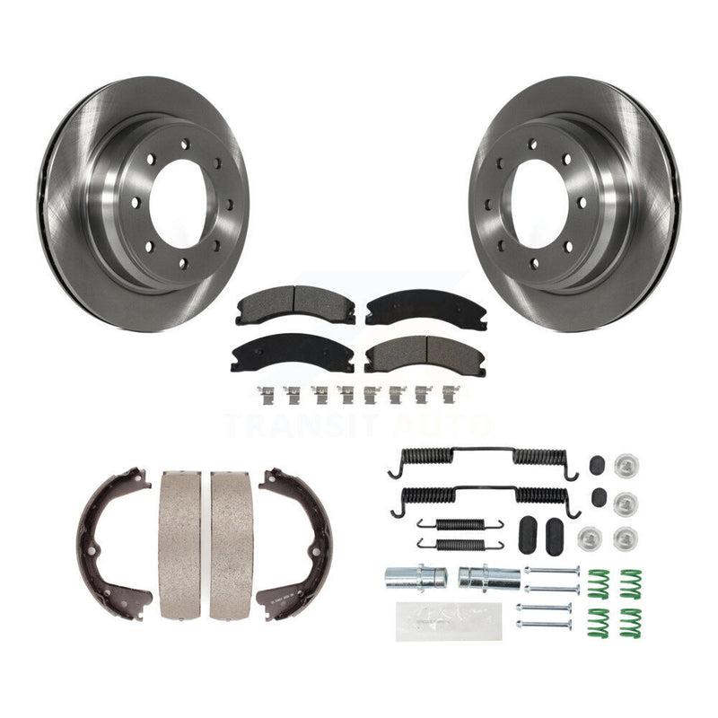 Transit Auto K8S-104741 Disc Brake Kit for 2012-2019 Nissan NV1500, Nissan NV2500, Nissan NV3500 - Rear product image