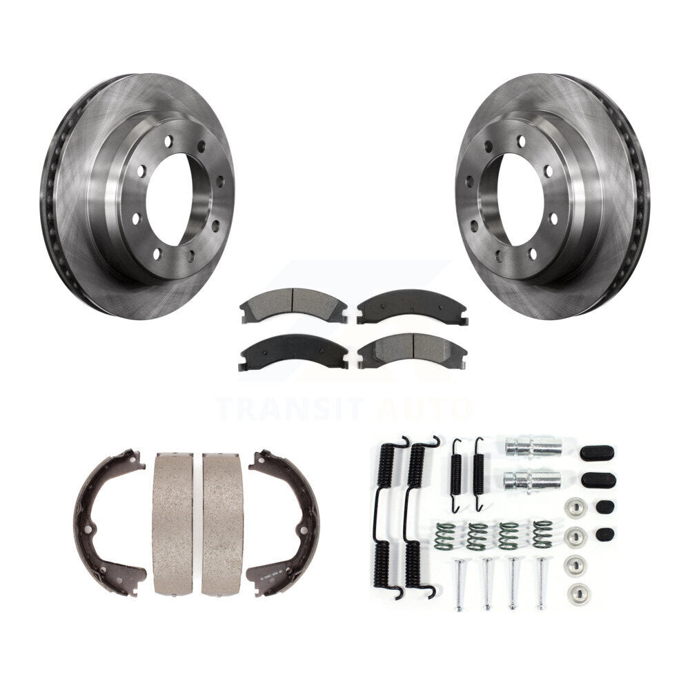 Transit Auto K8S-104742 Disc Brake Kit for 2008-2023 Ford E-350 Super Duty, Ford E-150, Ford E-250 - Rear product image