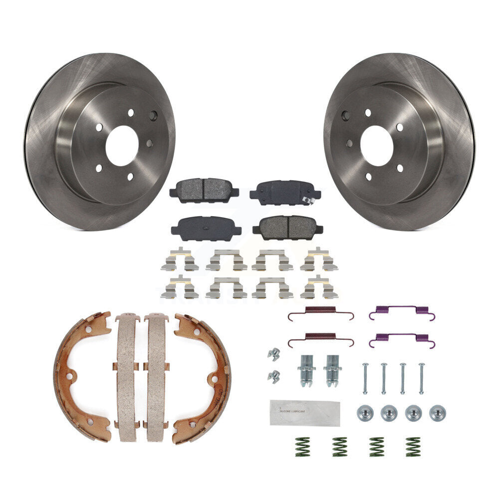 Transit Auto K8S-104748 Disc Brake Kit for 2004-2008 INFINITI FX35, INFINITI FX45, Nissan Quest - Rear product image