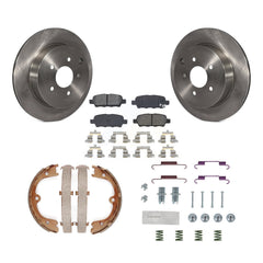 Transit Auto K8S-104748 Disc Brake Kit for 2004-2008 INFINITI FX35, INFINITI FX45, Nissan Quest - Rear product image
