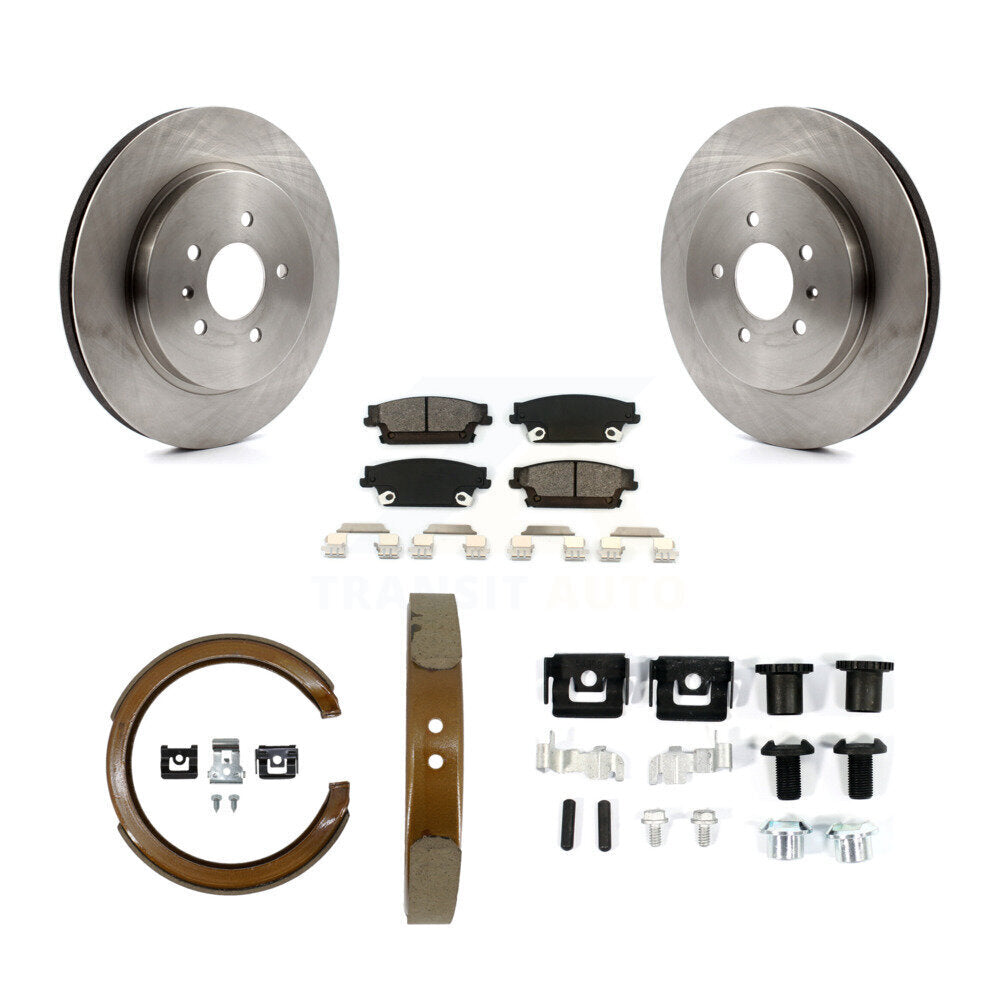 Transit Auto K8S-104753 Disc Brake Kit for 2006-2011 Cadillac STS, Cadillac CTS - Rear product image