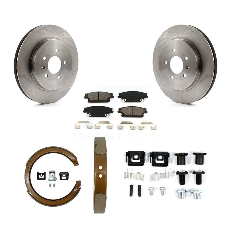 Transit Auto K8S-104753 Disc Brake Kit for 2006-2011 Cadillac STS, Cadillac CTS - Rear product image