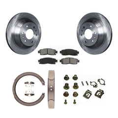 Transit Auto K8S-104757 Disc Brake Kit for 2002-2009 Saab 9-7x, Buick Rainier, GMC Envoy XUV & more - Rear product image