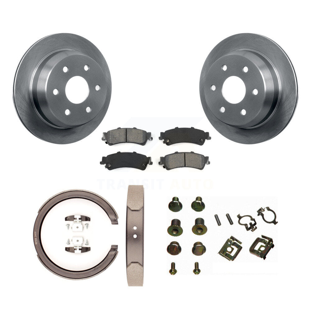 Transit Auto K8S-104759 Disc Brake Kit for 2005-2007 Chevrolet Silverado 1500 Classic, GMC Sierra 1500 Classic, Chevrolet Silverado 1500 & more - Rear product image