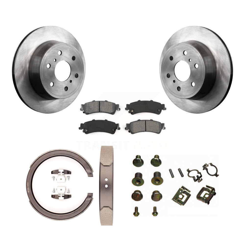 Transit Auto K8S-104760 Disc Brake Kit for 2007 GMC Sierra 1500 Classic - Rear product image