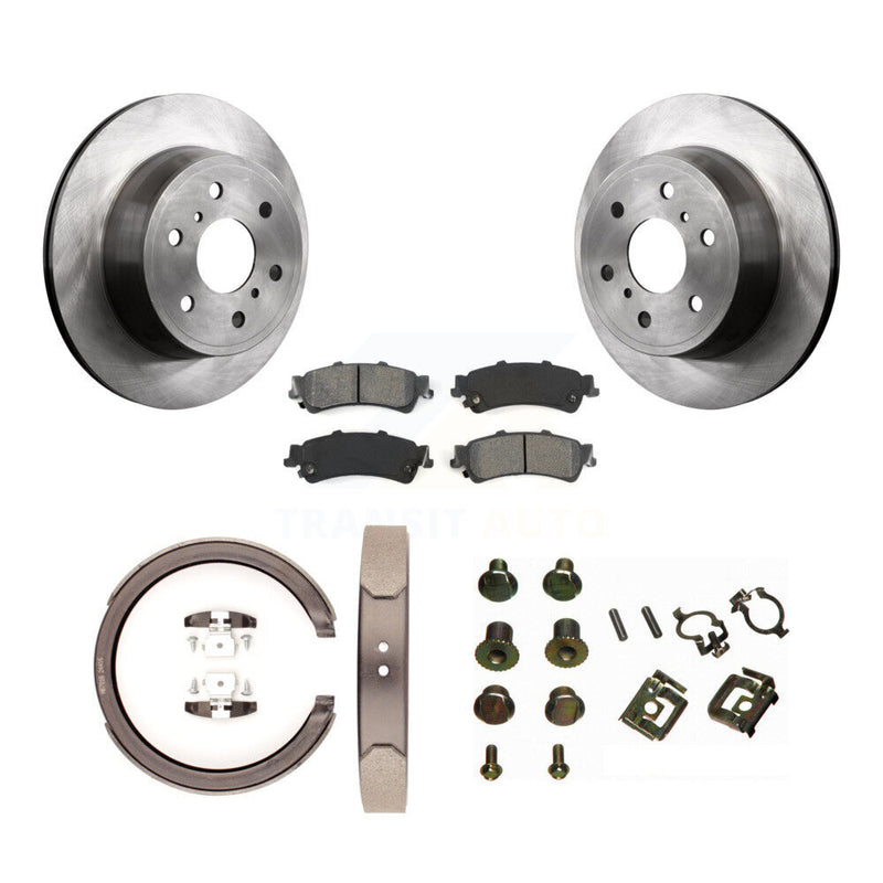 Transit Auto K8S-104760 Disc Brake Kit for 2007 GMC Sierra 1500 Classic - Rear product image