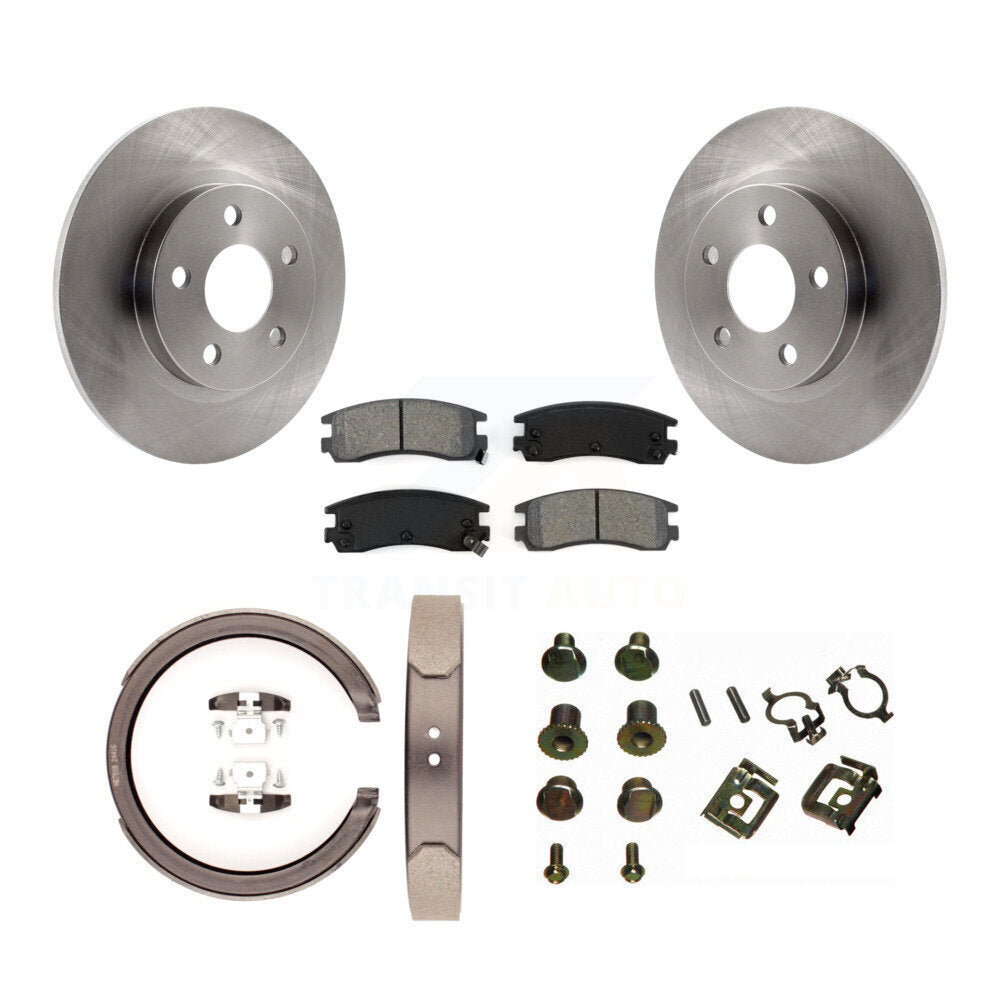 Transit Auto K8S-104761 Disc Brake Kit for 2000-2005 Cadillac DeVille - Rear product image