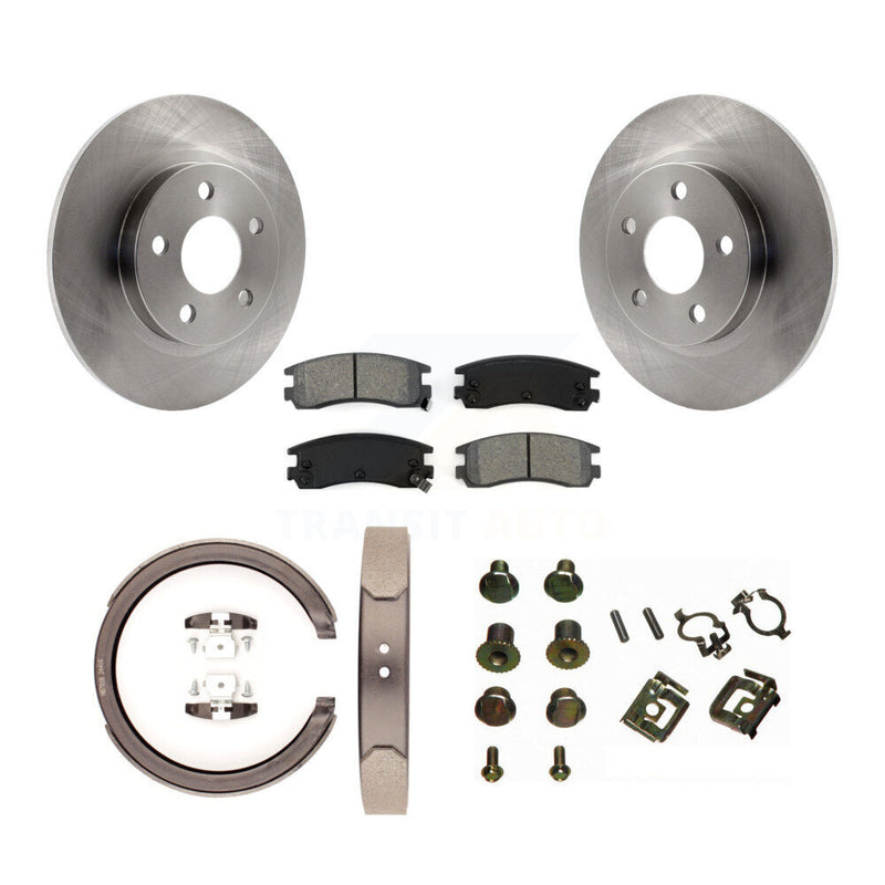 Transit Auto K8S-104761 Disc Brake Kit for 2000-2005 Cadillac DeVille - Rear product image