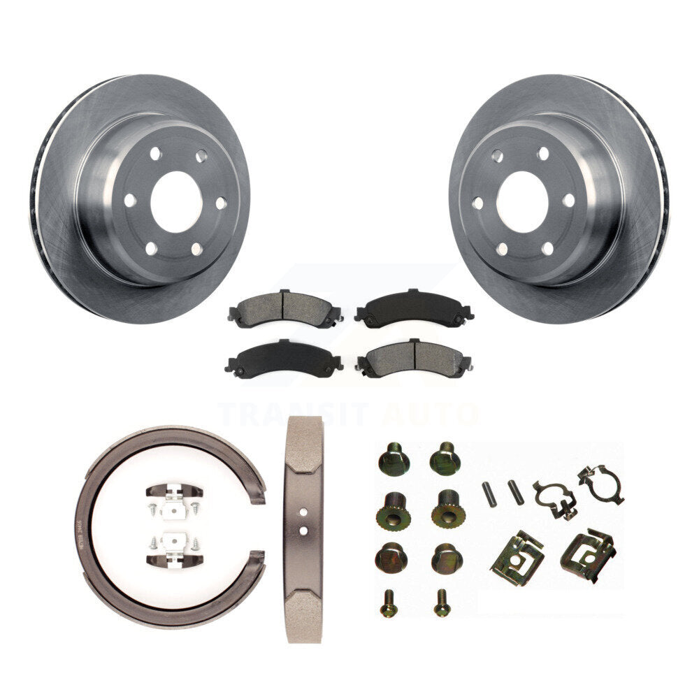 Transit Auto K8S-104767 Disc Brake Kit for 2004-2006 Chevrolet Silverado 1500, GMC Sierra 1500 - Rear product image