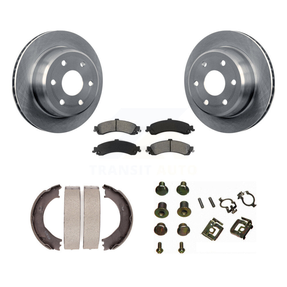 Transit Auto K8S-104772 Disc Brake Kit for 2006 Chevrolet Silverado 1500, GMC Sierra 1500 - Rear product image