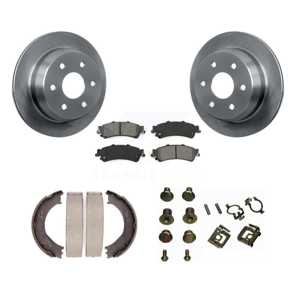 Transit Auto K8S-104773 Disc Brake Kit for 2006 Chevrolet Silverado 1500, GMC Sierra 1500 - Rear product image