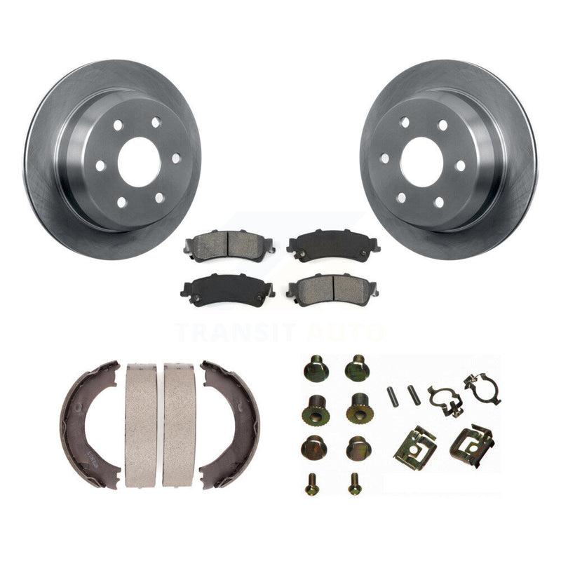 Transit Auto K8S-104773 Disc Brake Kit for 2006 Chevrolet Silverado 1500, GMC Sierra 1500 - Rear product image