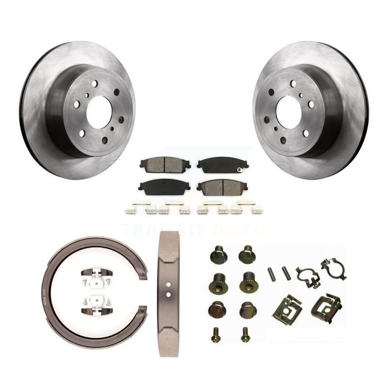 Transit Auto K8S-104774 Disc Brake Kit for 2007-2009 Chevrolet Silverado 1500, GMC Sierra 1500 - Rear product image