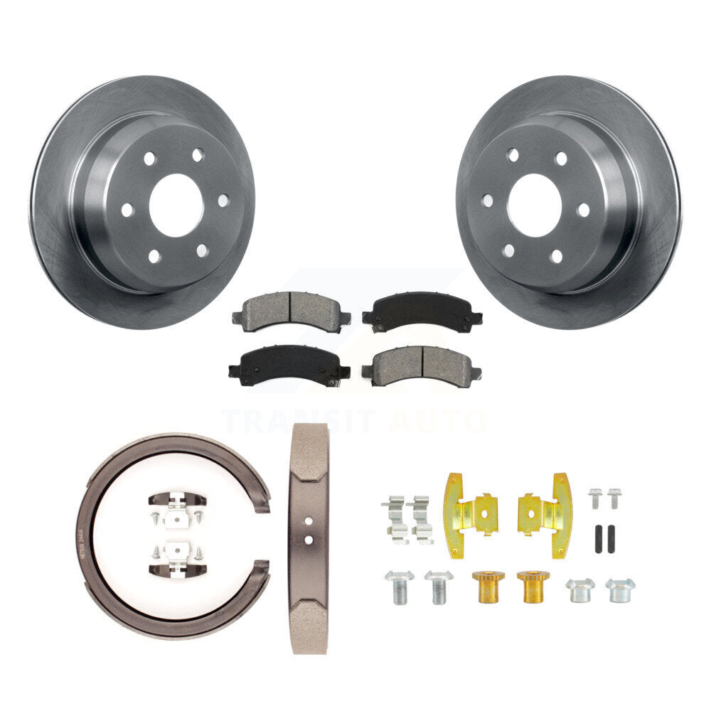 Transit Auto K8S-104775 Disc Brake Kit for 2002 Chevrolet Avalanche 1500, Chevrolet Suburban 1500 - Rear product image
