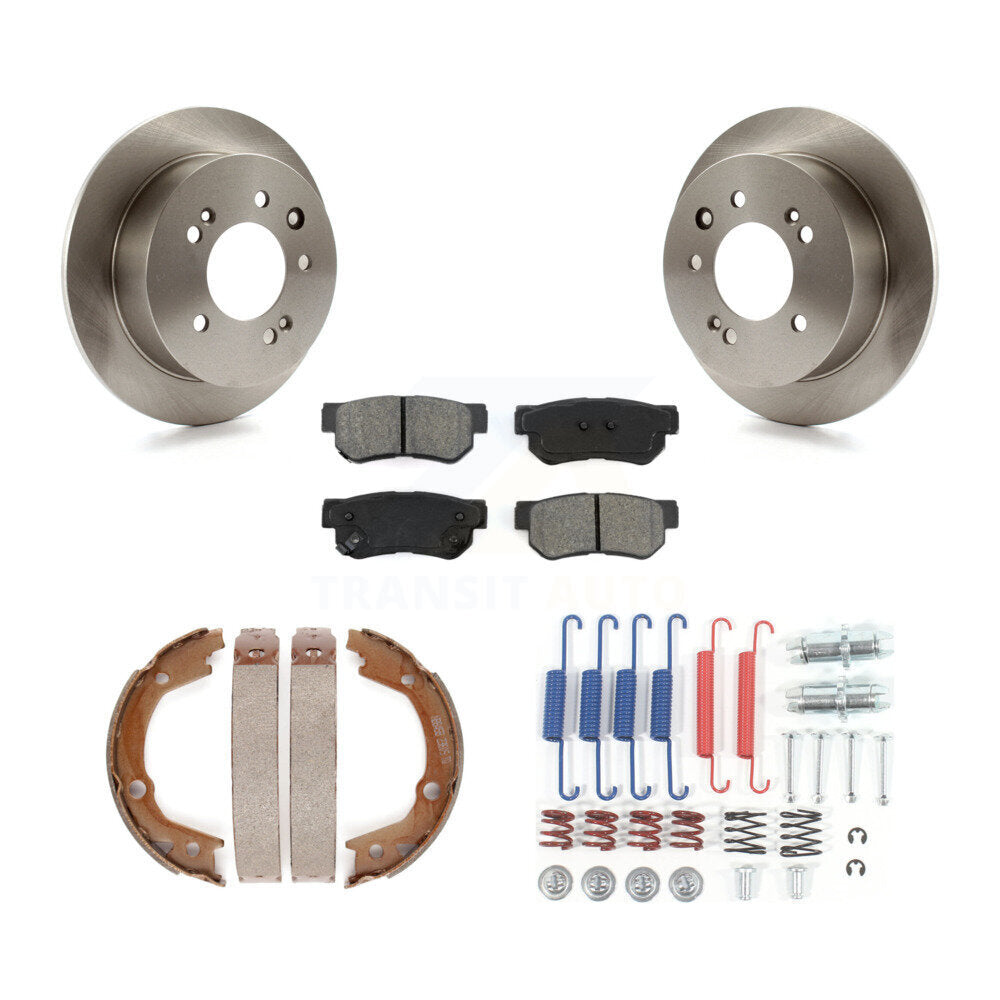 Transit Auto K8S-104787 Disc Brake Kit for 2007-2010 Hyundai Elantra - Rear product image