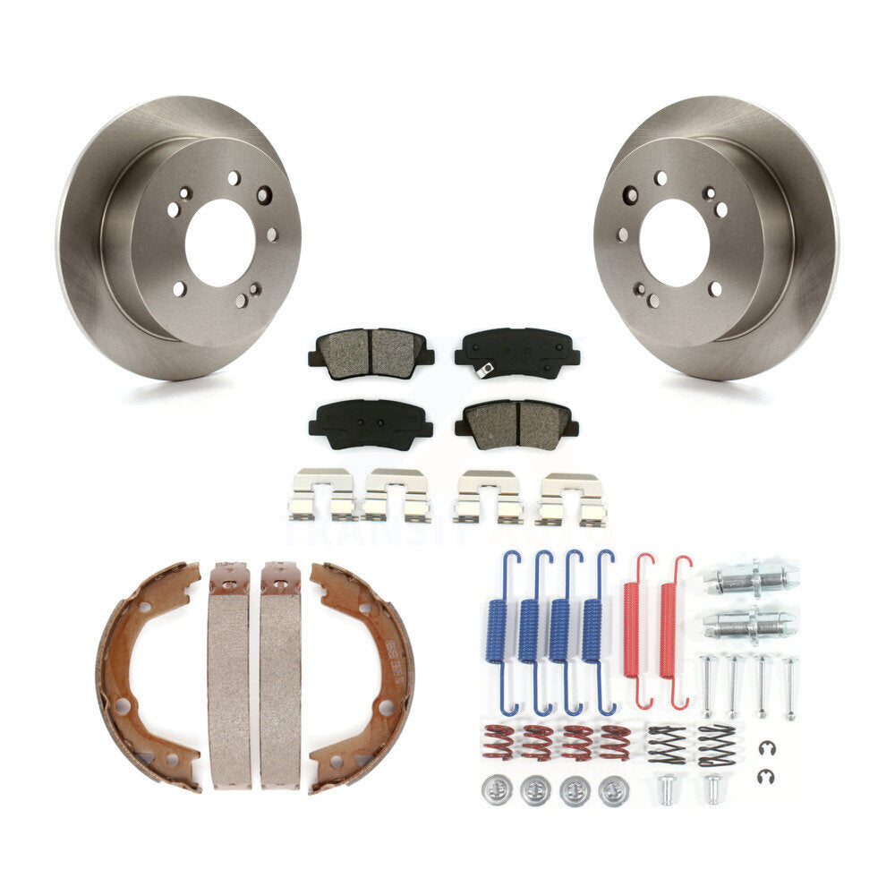 Transit Auto K8S-104788 Disc Brake Kit for 2010 Hyundai Elantra - Rear product image