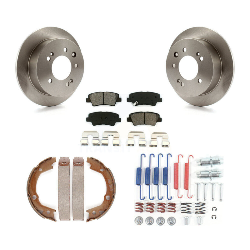 Transit Auto K8S-104788 Disc Brake Kit for 2010 Hyundai Elantra - Rear product image